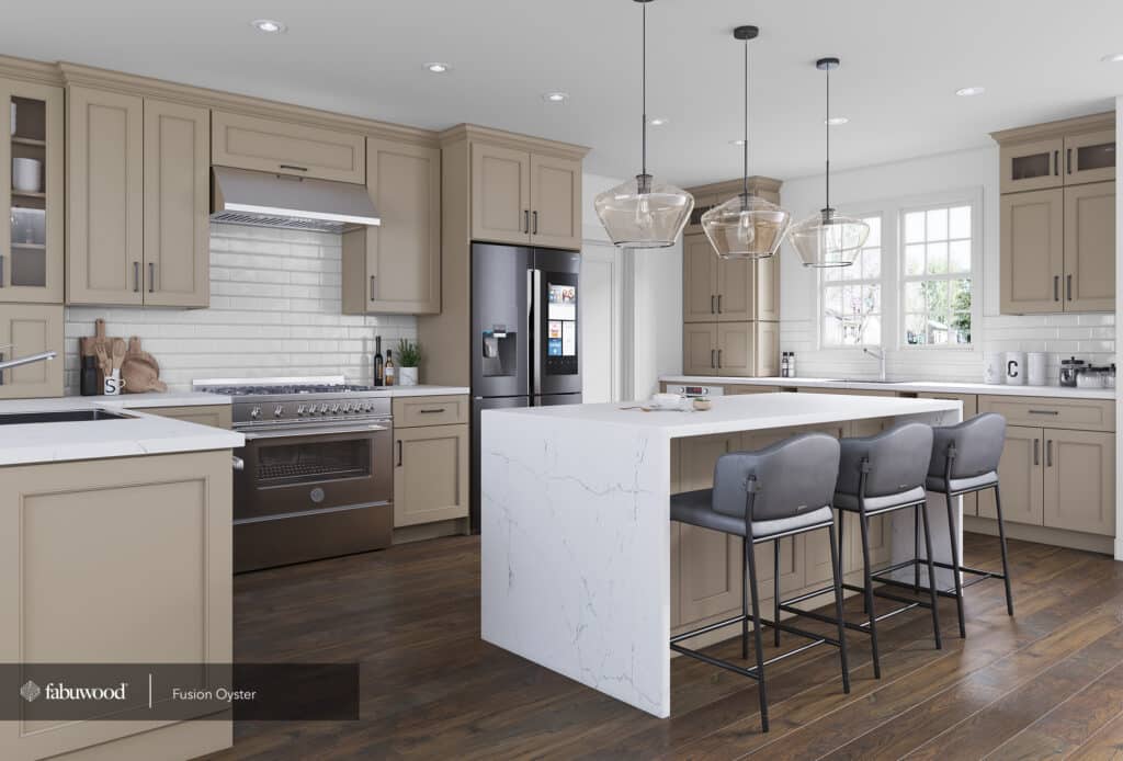 Fabuwood Kitchen Cabinetry - Fusion Oyster