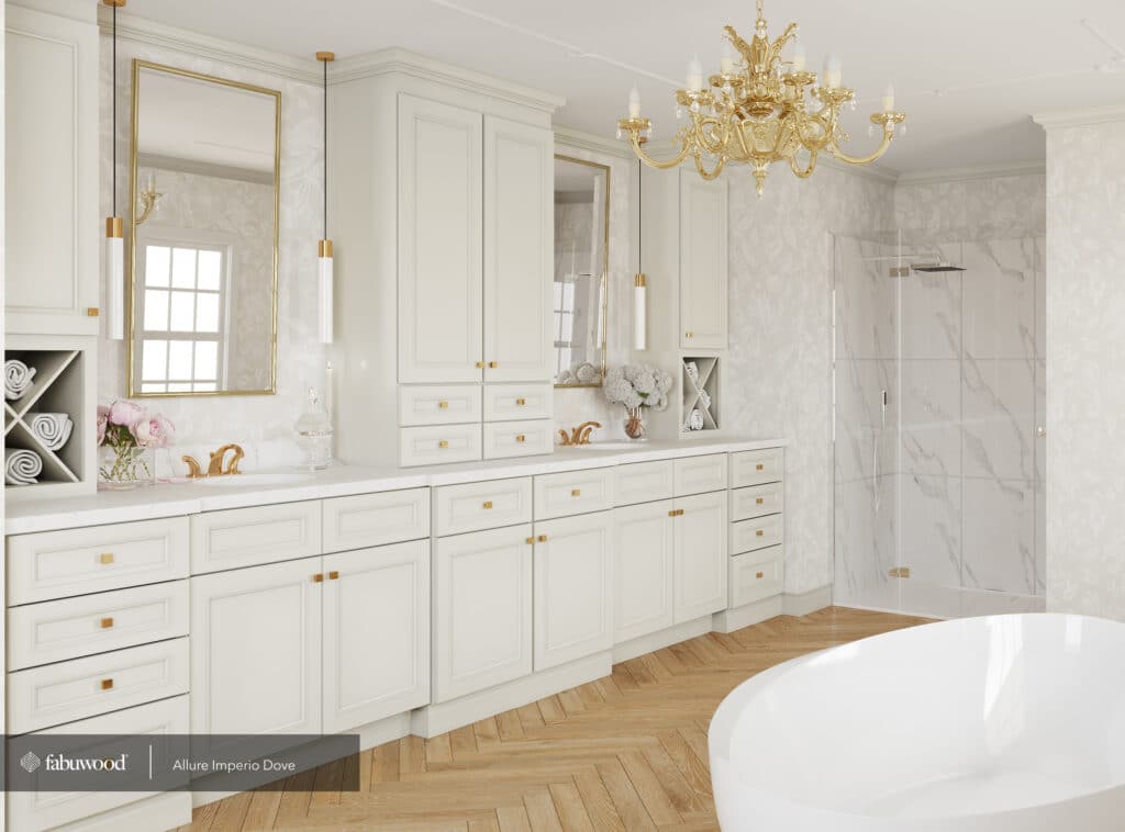 Fabuwood Bathroom Cabinetry - Allure Imperio Dove