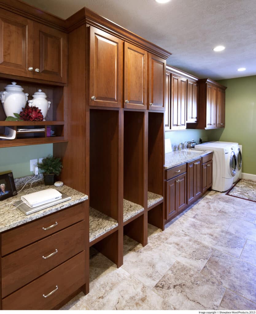 Showplace Cabinetry - Laundry Drop Zone Cabinets