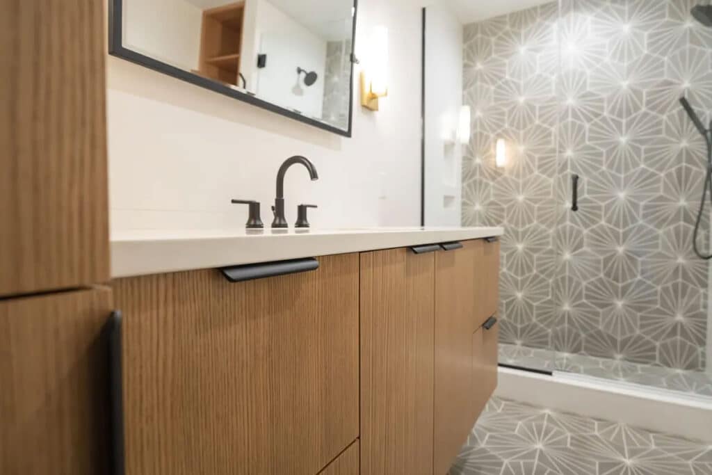 Showplace Cabinetry - Bathroom Cabinets - Midcentury Marvel