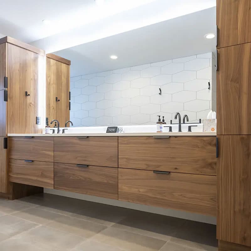 Showplace Cabinetry - Bathroom Cabinets - Midcentury Marvel